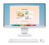 Комп'ютер персональний моноблок Acer Aspire S27B-UGMTL-U 27" FHD, Intel U5-115U, 16GB, F1TB, UMA, WiFi, кл+м, Lin, білий