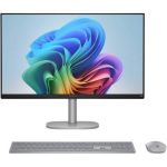 Комп'ютер персональний моноблок HP OmniStudio X 27" UHD IPS, Intel U7-256V, 16GB, F1TB, UMA, WiFi, кл+м, Win11, сріблястий