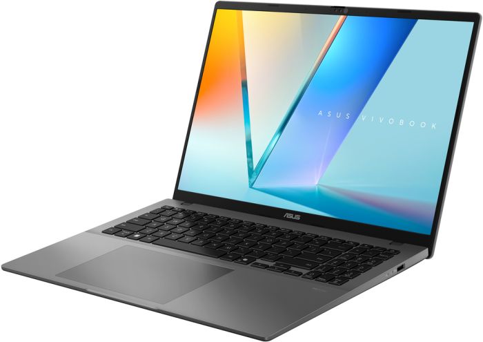 Ноутбук ASUS Vivobook S16 S3607VA-RP145 16" FHD IPS, Intel 7 240H, 16GB, F512GB, UMA, NoOS, Серый