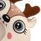 Подушка для шеи ARDESTO Travel Reindeer 30х30см, полиуретановая пена, белый
