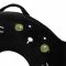 Подушка для шеи ARDESTO Travel Black Cat 30х30см, полиуретановая пена, черный