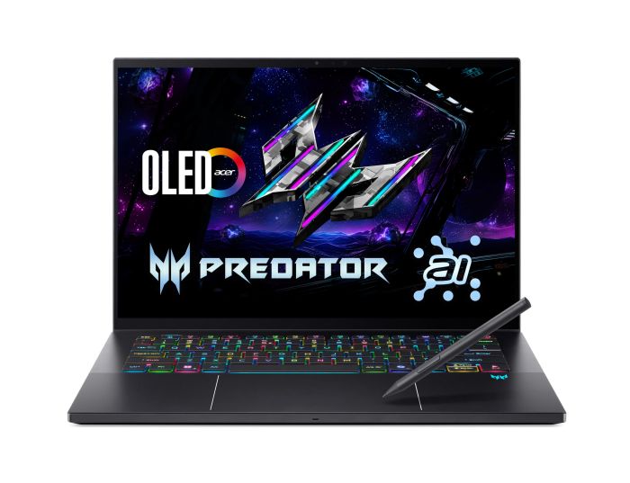 Ноутбук Acer Predator Triton 14 PT14-52T 14.5" 2.8K OLED Touch, Intel U9-288V, 32GB, F1TB, NVD5070-8, Win11P, черный