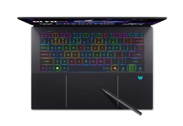 Ноутбук Acer Predator Triton 14 PT14-52T 14.5" 2.8K OLED Touch, Intel U9-288V, 32GB, F1TB, NVD5070-8, Win11P, черный