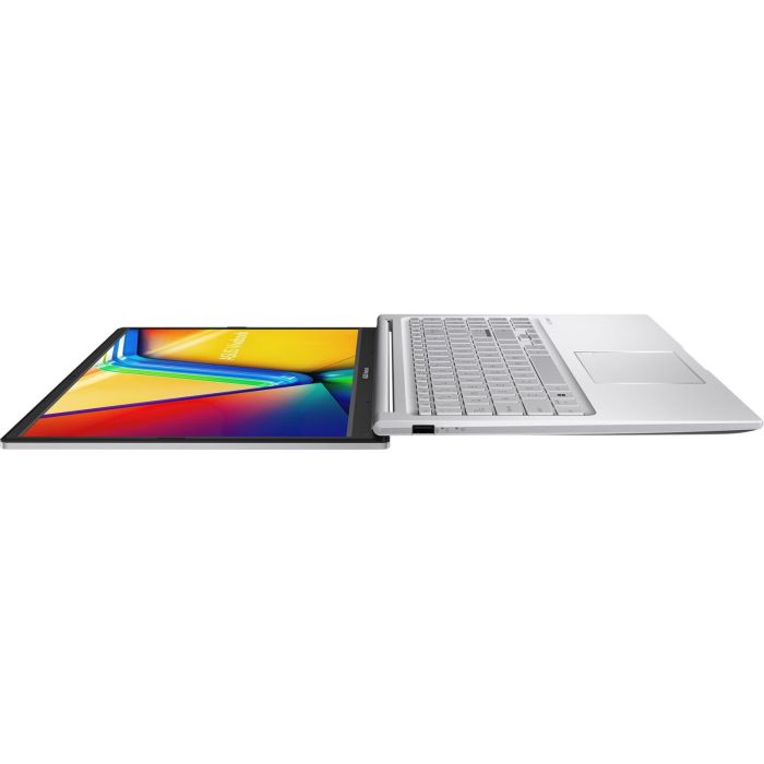 Ноутбук ASUS Vivobook 15 X1504MA-BQ133 15.6" FHD IPS, Intel 7 350U, 16GB, F1TB, UMA, NoOS, Серебристый