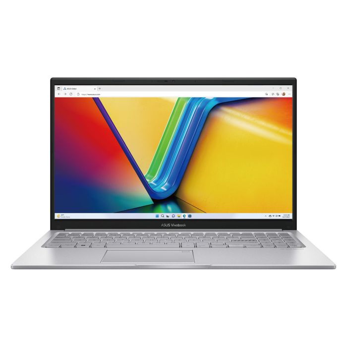 Ноутбук ASUS Vivobook 15 X1504MA-BQ133 15.6" FHD IPS, Intel 7 350U, 16GB, F1TB, UMA, NoOS, Серебристый