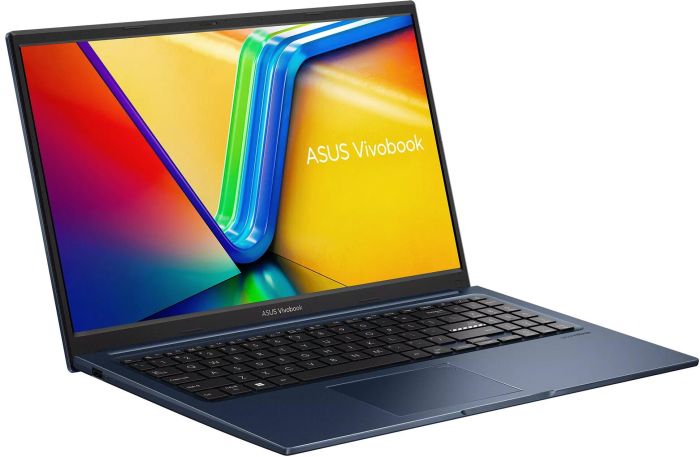Ноутбук ASUS Vivobook 15 X1504MA-BQ130W 15.6" FHD IPS, Intel 7 350U, 16GB, F1TB, UMA, Win11, Голубой