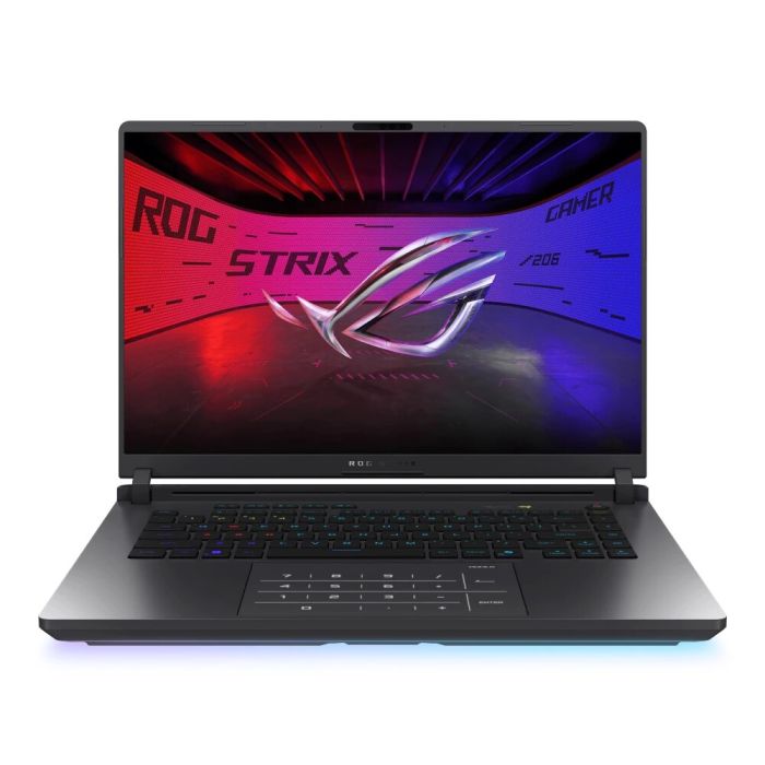Ноутбук ASUS ROG Strix G16 G615LW-S5204 16" WQXGA IPS, Intel Ultra 9 275HX, 32GB, F1TB, NVD5080-16, noOS, Серый