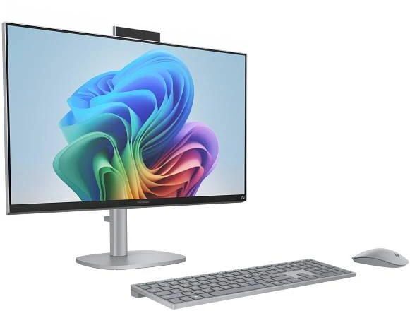 HP AiO OmniStudio X 27" UHD IPS, Intel U7-258V, 32GB, F1TB, UMA, WiFi, kb+m, Win11, silver