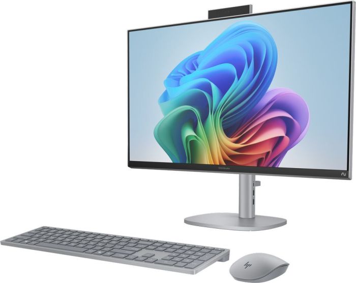 HP AiO OmniStudio X 27" UHD IPS, Intel U7-258V, 32GB, F1TB, UMA, WiFi, kb+m, Win11, silver