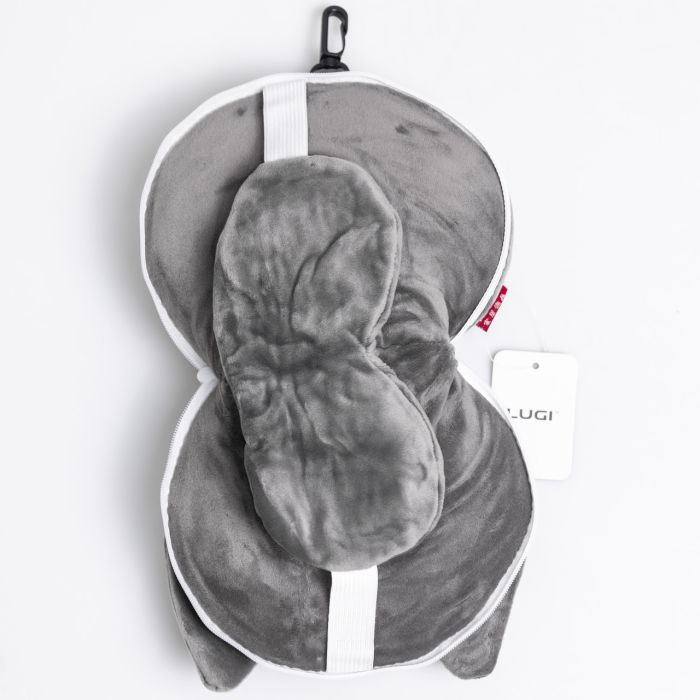 Дорожній набір 2 в 1 Fine Cat подушка-трансформер та маска для сну HP-56-23G