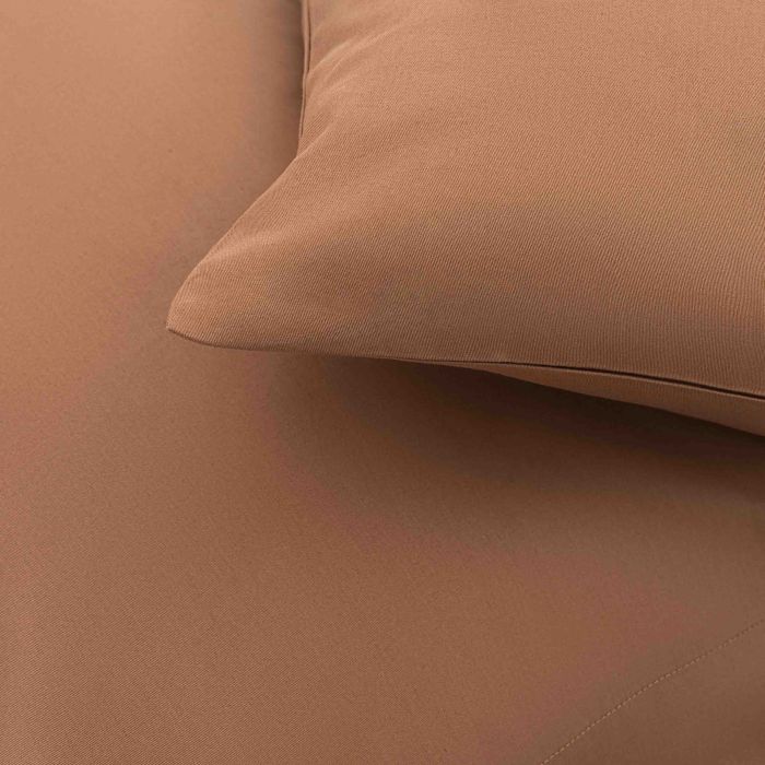 Pillowcase ARDESTO Mix&Match 50x70cm, 100% cotton, sateen, brown