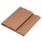 Fitted sheet ARDESTO Mix&Match 160x200+30cm, 100% cotton, sateen, brown