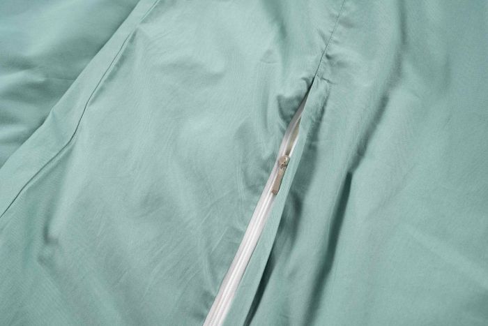 Duvet cover ARDESTO Mix&Match, 160x220cm, 100% cotton, sateen, green