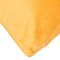 Pillow decorative ARDESTO 45х45cm, velour, 100% polyester, yellow