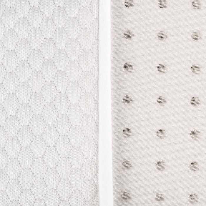 Orthopedic pillow ARDESTO Sleepwell Warm&Cold 60x40x12cm, rectangular, memory foam, white