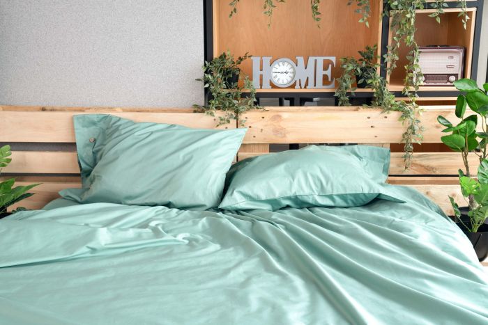 Pillowcase ARDESTO Mix&Match 50x70cm, 100% cotton, sateen, green