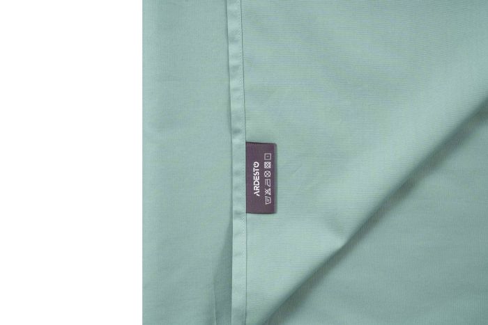 Flat sheet ARDESTO Mix&Match 180x240cm, 100% cotton, sateen, green