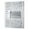 Bedding set ARDESTO 1.5 Gloria, sateen, small flowers, grey, duvet cover160x220cm, bed sheet 160x220cm, pillowcases (2) 50x70cm, 100% cotton