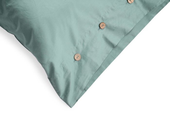 Pillowcase ARDESTO Mix&Match 50x70cm, 100% cotton, sateen, green