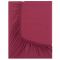 Fitted sheet ARDESTO Mix&Match 180x200+30cm, 100% cotton, sateen, burgundy
