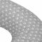 Neck pillow ARDESTO Sleepwell Travel 34х29х10cm, aircell memory foam, grey