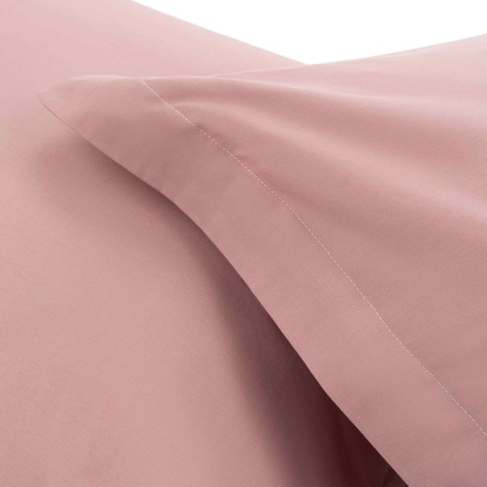 Pillowcase ARDESTO Mix&Match Premium, 50x70+5cm, 100% cotton, sateen, light pink