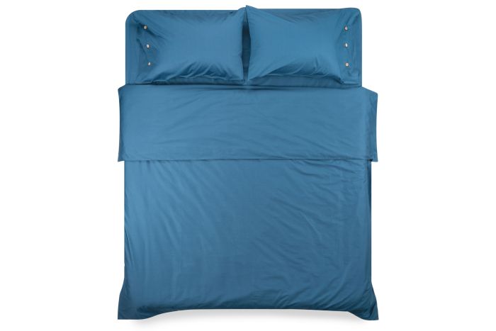 Pillowcase ARDESTO Mix&Match 50x70cm, 100% cotton, sateen, blue