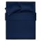 Fitted sheet ARDESTO Mix&Match 160x200+30cm, 100% cotton, sateen, blue
