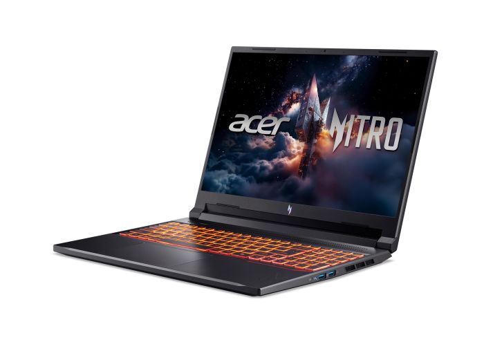 Acer Notebook Nitro V 16 ANV16-72 16" WQXGA IPS, Intel 9-270H, 32GB, F1TB, NVD5070-8, Lin, black