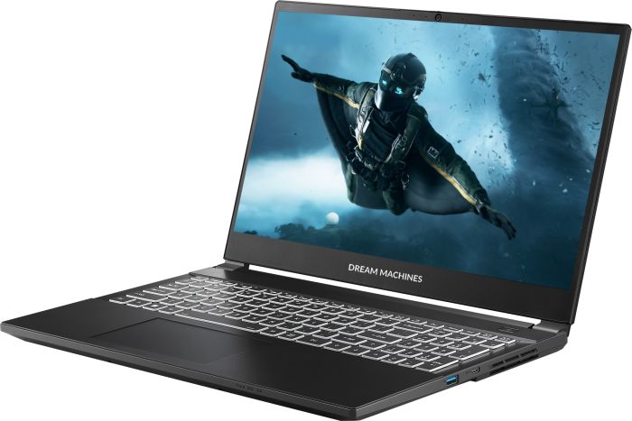 Ноутбук Dream Machines RG5050-15 15.6FHD IPS, Intel i7-13620H, 32GB, F1TB, NVD5050-8, DOS, чорний