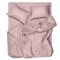 Bedding set ARDESTO 2.0 Mix&Match, sateen, duvet cover 200x220cm, bed sheet 240х260cm, pillowcases (2) 50x70cm, 100% cotton, light pink
