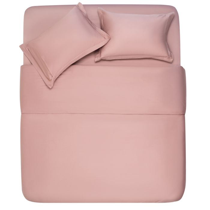 Flat sheet ARDESTO Mix&Match Premium 240x260cm, 100% cotton, sateen, light pink