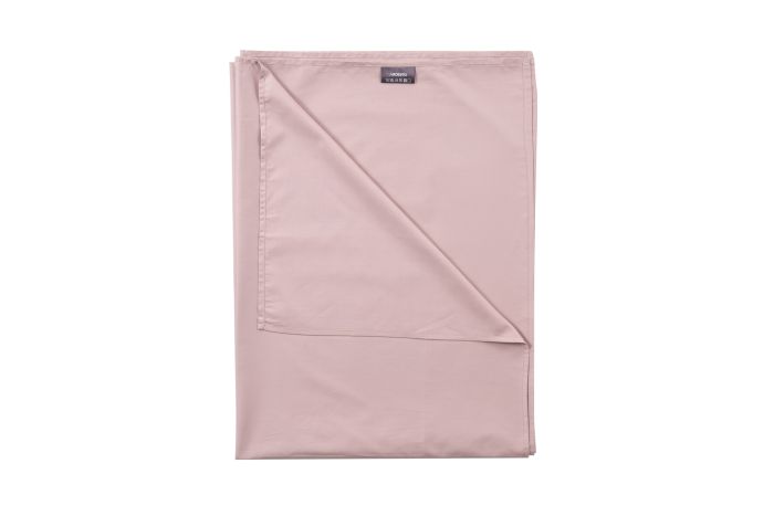 Flat sheet ARDESTO Mix&Match 180x240cm, 100% cotton, sateen, light pink