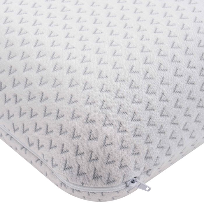 Classic pillow ARDESTO Sleepwell 60х40х12cm, aircell memory foam, white