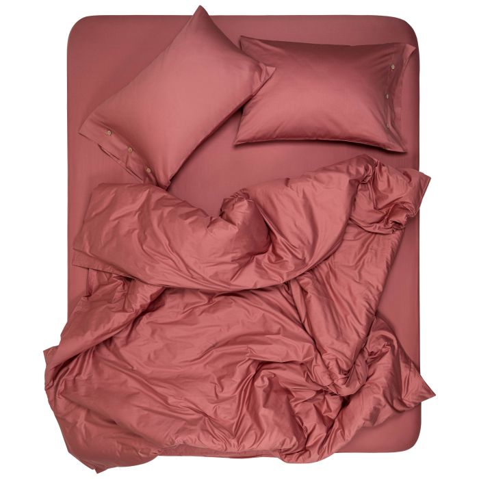 Flat sheet ARDESTO Mix&Match 240x260cm, 100% cotton, sateen, light brown