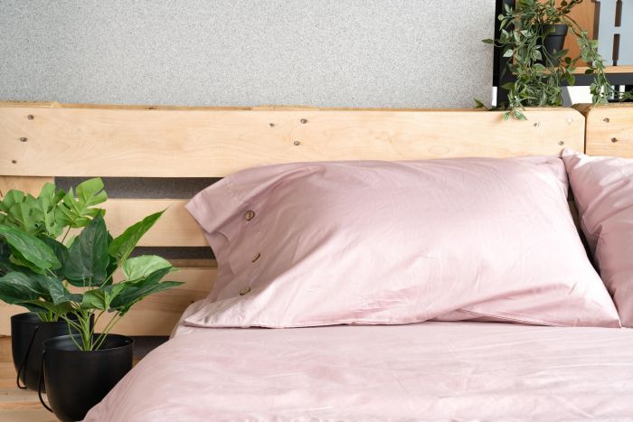 Pillowcase ARDESTO Mix&Match 50x70cm, 100% cotton, sateen, light pink