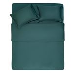 Fitted sheet ARDESTO Mix&Match Premium 180x200+30cm, 100% cotton, sateen, green