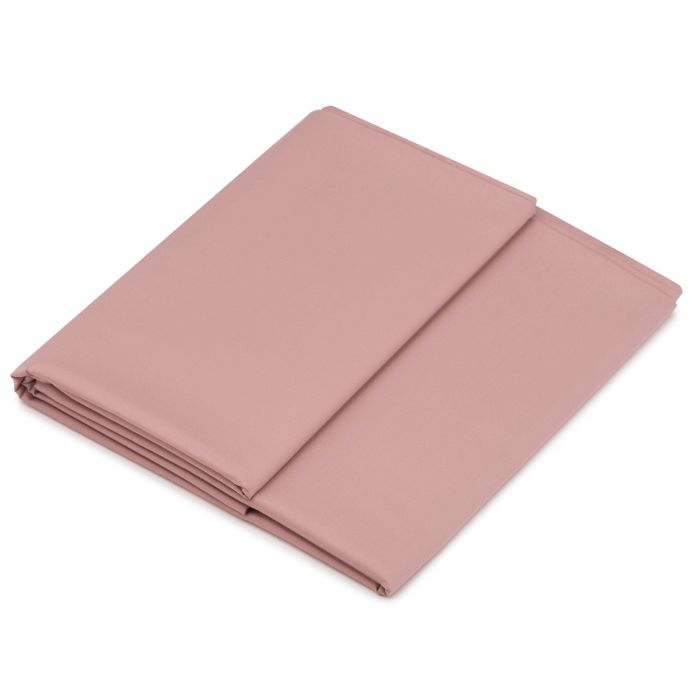 Fitted sheet ARDESTO Mix&Match Premium 180x200+30cm, 100% cotton, sateen, light pink
