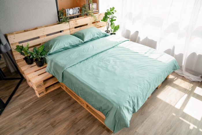 Pillowcase ARDESTO Mix&Match 50x70cm, 100% cotton, sateen, green