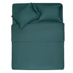 Duvet cover ARDESTO Mix&Match Premium, 160x220cm, 100% cotton, sateen, green