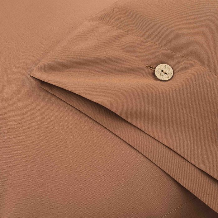 Pillowcase ARDESTO Mix&Match 50x70cm, 100% cotton, sateen, brown