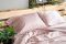 Fitted sheet ARDESTO Mix&Match 160x200+30cm, 100% cotton, sateen, light pink