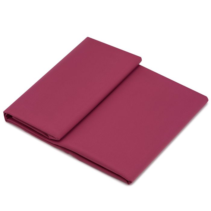 Flat sheet ARDESTO Mix&Match 180x240cm, 100% cotton, sateen, burgundy