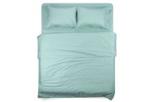 Duvet cover ARDESTO Mix&Match, 160x220cm, 100% cotton, sateen, green