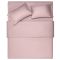 Bedding set ARDESTO 2.0 Mix&Match, sateen, duvet cover 200x220cm, bed sheet 240х260cm, pillowcases (2) 50x70cm, 100% cotton, light pink