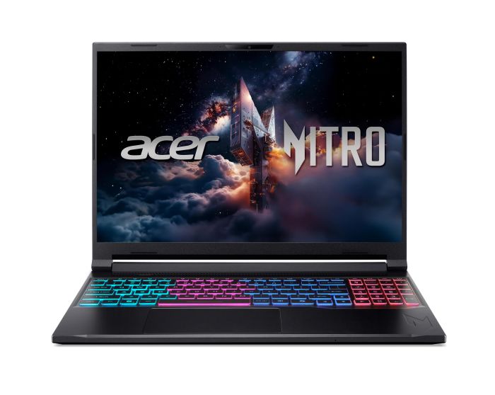Acer Notebook Nitro V 16S ANV16S-71 16" WQXGA IPS, Intel 9-270H, 32GB, F1TB, NVD5070-8, Lin, black