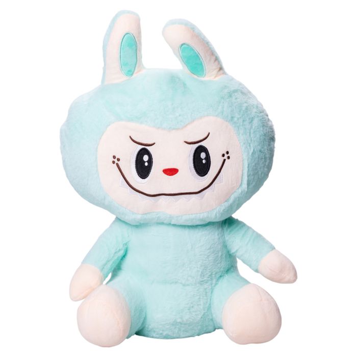 М'яка іграшка-плед, подушка 3 в 1 Лабубу 50 см М'ятна ТМ COLORFUL HOME LAB2M