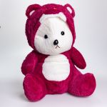 М'яка іграшка-плед, подушка 3 в 1 Ведмедик Тедді в костюмі Лотсо плед в іграшці 40×35×15 (см) дитячий плед іграшка 520-2R