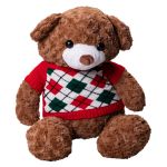 М'яка іграшка-подушка з пледом всередині Ведмідь 110×150 (см) 3 в 1 Коричневий Colorful Home 7146BRR