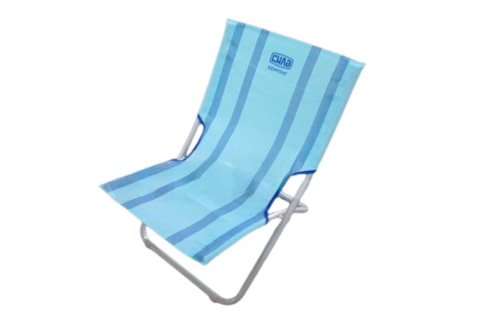 Кресло раскладное Сила 410 x 320 x 610мм пляжное (960757)